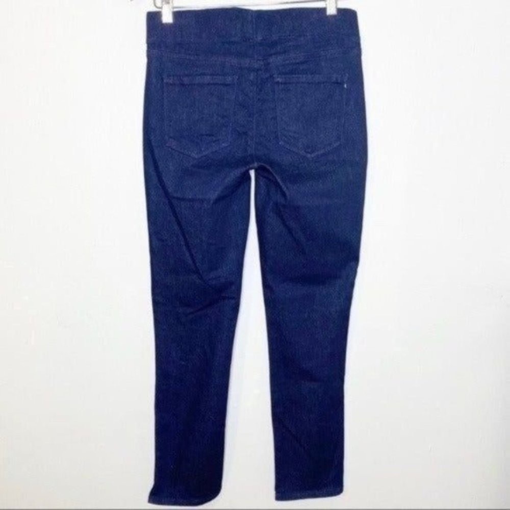 NYDJ Alina Pull On Skinny Ankle Jeans Stretch Dark Blue 4 - Picture 6 of 13